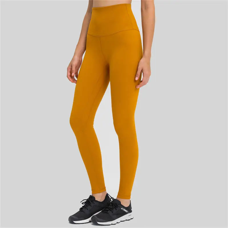 Canmol 28" Inseam Yoga Leggings: Buttery-Soft High-Waisted Leggings for Women Fitness