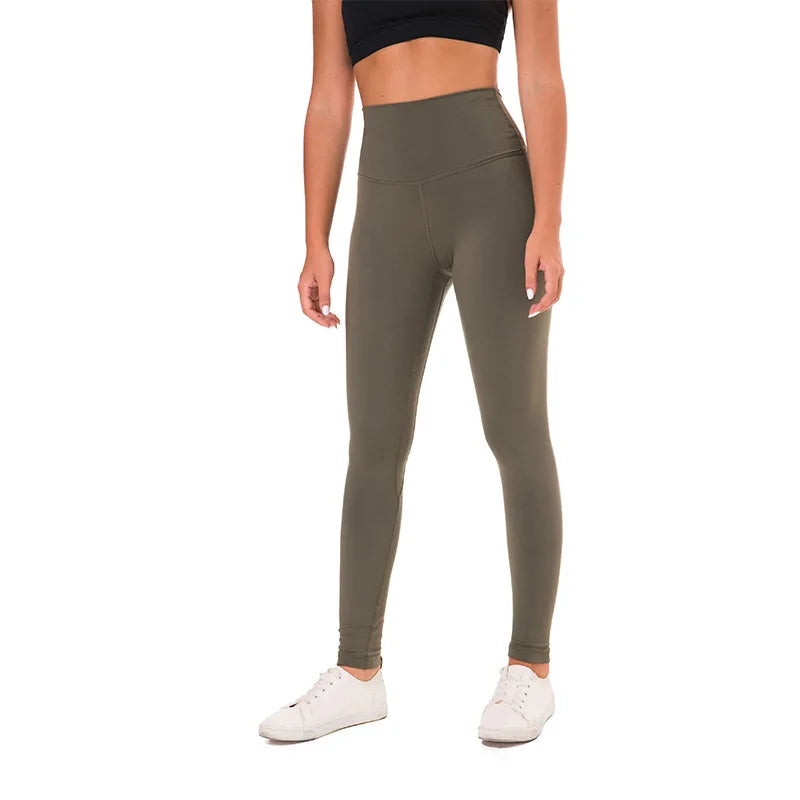 Canmol High Waist Yoga Leggings with Hidden Pocket for Women - Soft & Stylish Fitness Tights