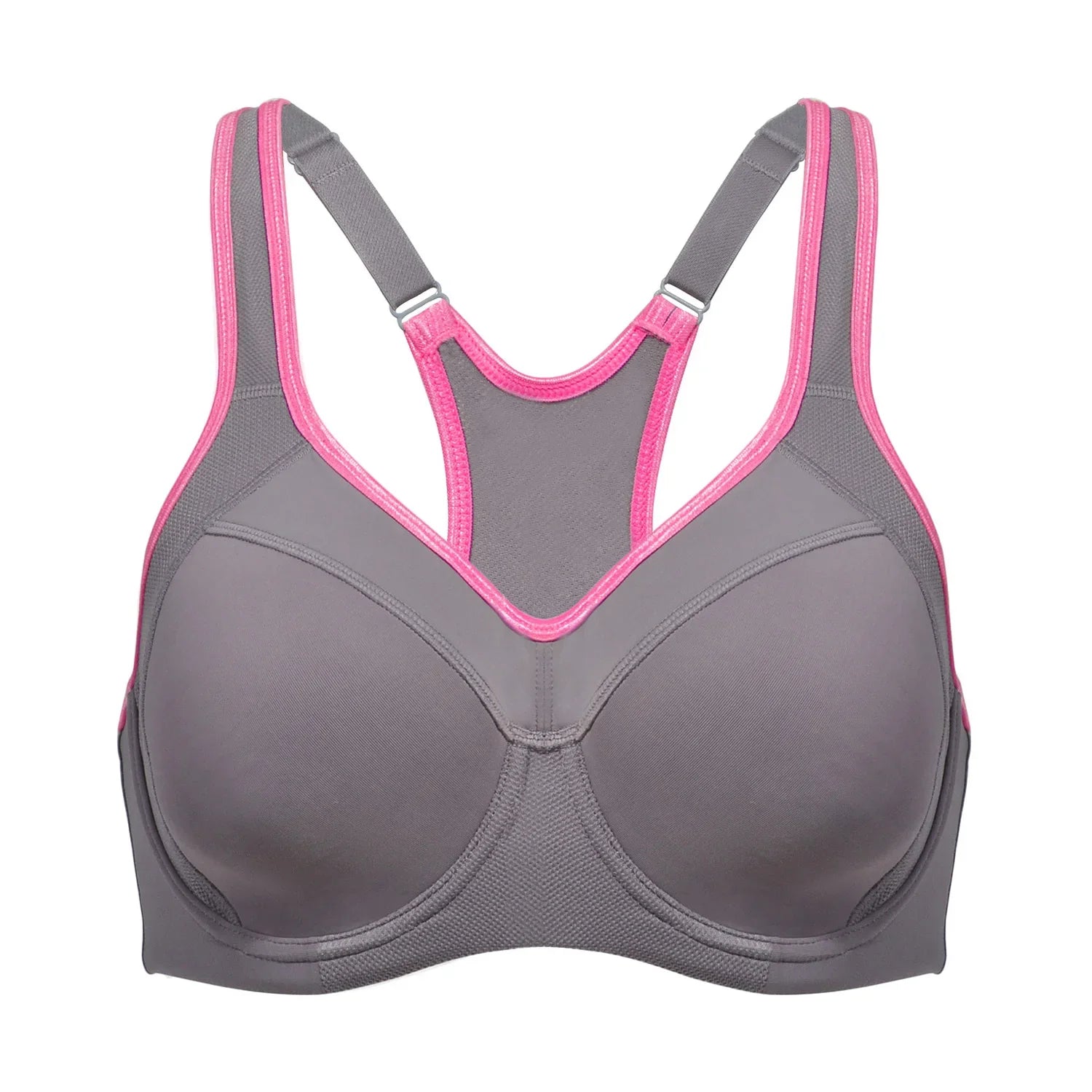 Canmol High Impact Racerback Push Up Sports Bra for Women Full Support