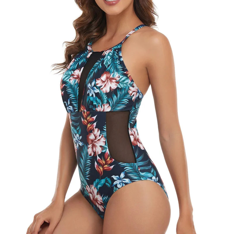 Canmol Push Up One Piece Swimsuit XXXL Beachwear Female Bathing Suit