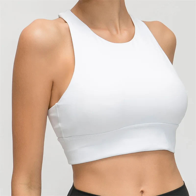 Canmol Lucky Push Up Sports Bra: High Impact Fitness Crop Top for Women