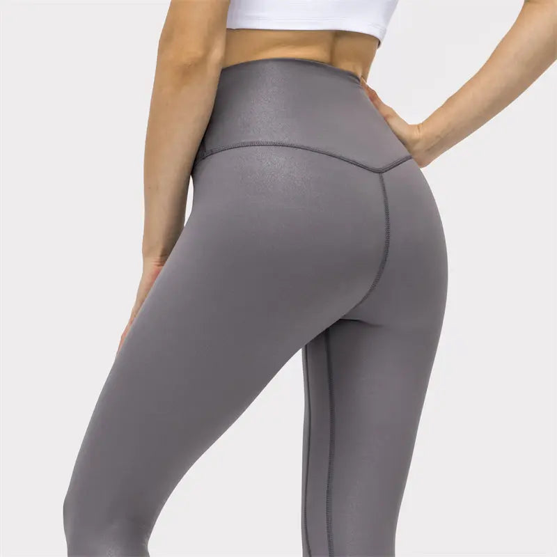 Canmol High Waist Yoga Pants | Brushed Fabric Leggings with Hidden Pocket | Women's Fitness & Workout Gear
