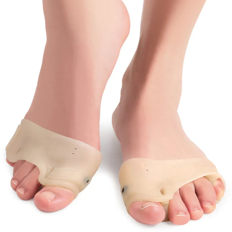 Canmol Forefoot Toe Separator Bunion Corrector Gel Pads for Foot Care