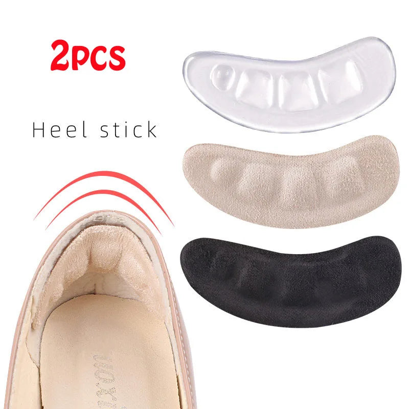Canmol Silicone Gel Insoles for Women's Shoes: Anti-Slip Forefoot Heel Pads