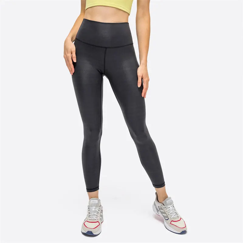 Canmol High Waist Yoga Pants | Brushed Fabric Leggings with Hidden Pocket | Women's Fitness & Workout Gear