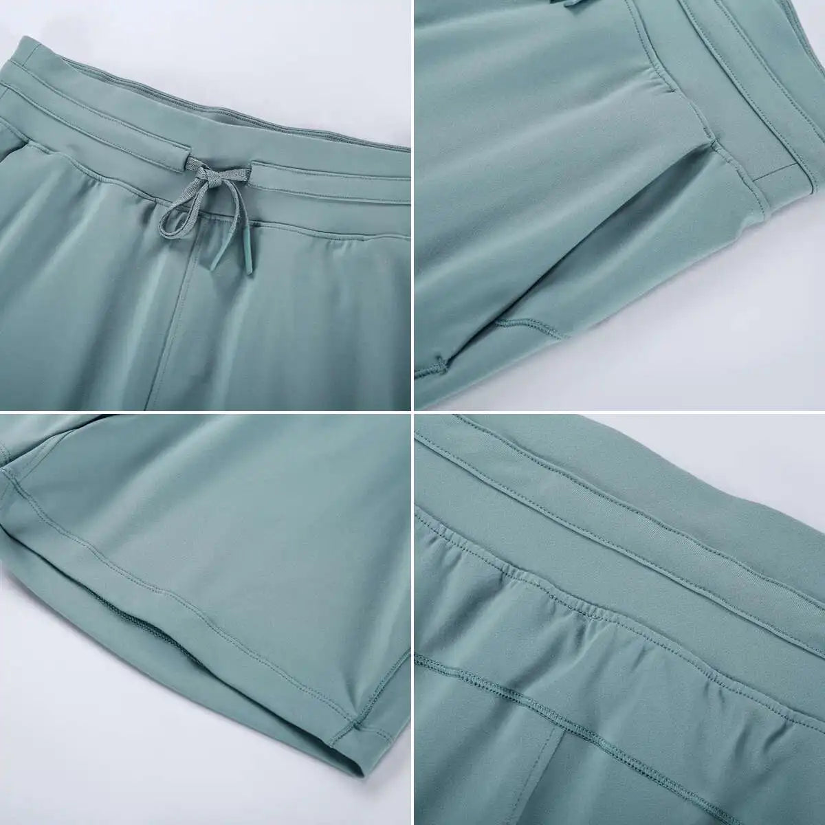 Canmol Summer Drawstring Casual Shorts with Pockets