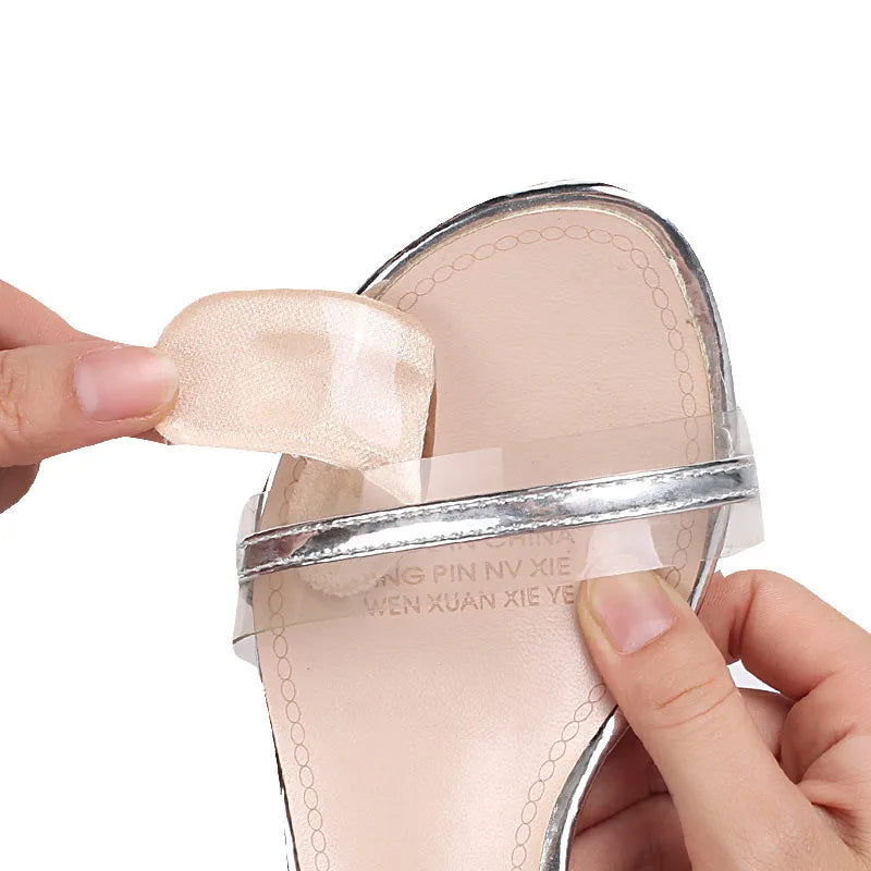 Canmol Silicone Gel Insoles for Women's Shoes: Anti-Slip Forefoot Heel Pads