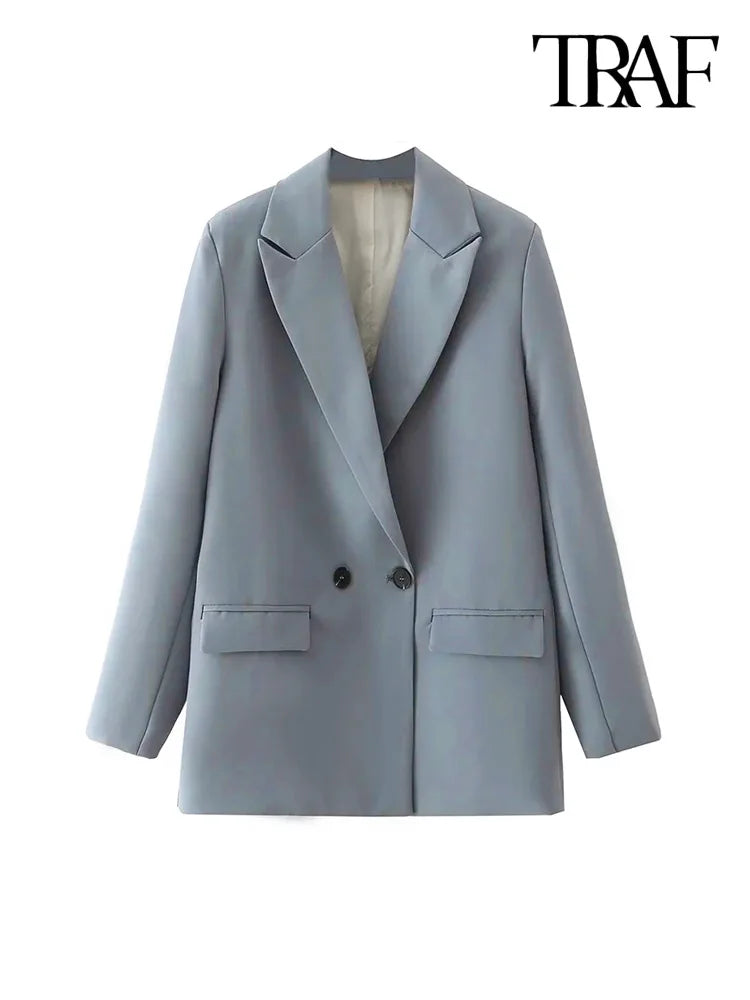 Vintage Double Breasted Blazer: Timeless Sophistication for the Modern Woman