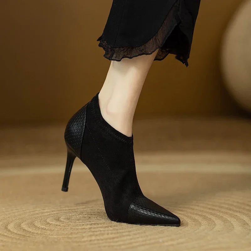 Canmol Stiletto Heel Socks Boots for Women - 2024 Fashion Ankle Boot