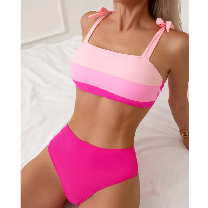 Canmol 2024 Summer Bikini Set - Sexy Push Up Swimwear for Beach and Pool