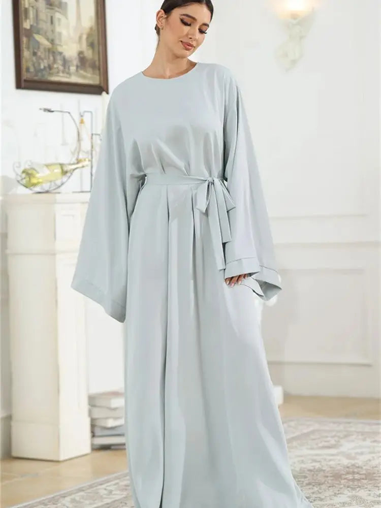 Canmol Ramadan Kaftan Abaya Dress Modest Muslim Women's Prayer Clothes