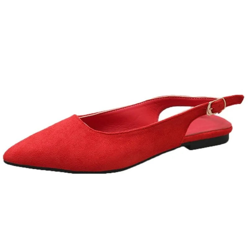 Canmol 2024 Slingback High Heels Classics Pointed Toe Pumps Women's Dress Shoes